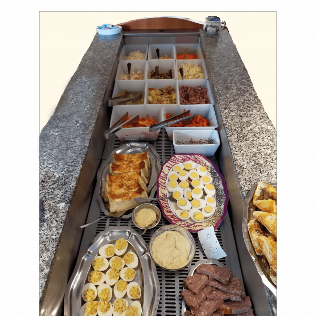 buffet cuisine maison